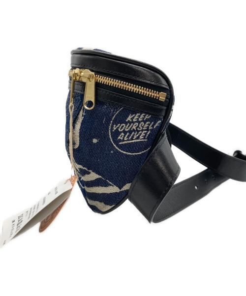 Hysteric Glamour（ヒステリックグラマー）Hysteric Glamour (ヒステリックグラマー) LONDON NITE JQ WAISTバッグ インディゴの古着・服飾アイテム