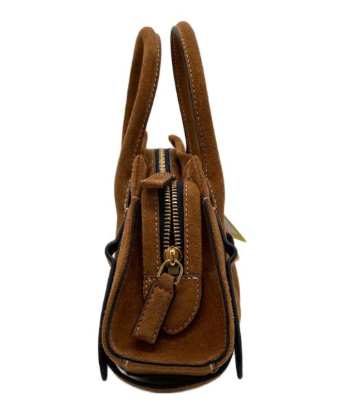 MARC JACOBS（マークジェイコブス）MARC JACOBS (マークジェイコブス) THE CRISTINA SMALL SATCHEL ブラウン 未使用品の古着・服飾アイテム