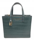 MARC JACOBSマークジェイコブス）の古着「型押しハンドバッグ」｜グリーン
