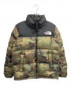 THE NORTH FACEザ ノース フェイス）の古着「ノベルティーヌプシジャケット」｜ブラック×グリーン