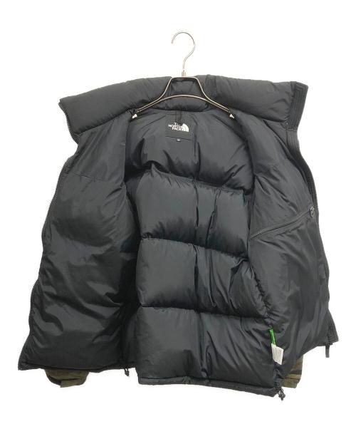 THE NORTH FACE（ザ ノース フェイス）THE NORTH FACE (ザ ノース フェイス) ノベルティーヌプシジャケット ブラック×グリーン サイズ:Mの古着・服飾アイテム