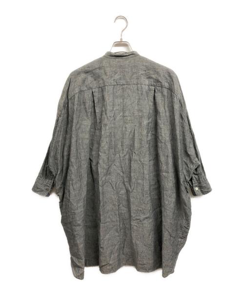 R&D.M.Co-OLDMAN'S TAILOR（オールドマンズテーラー）R&D.M.Co-OLDMAN'S TAILOR (オールドマンズテーラー) リネンワンピース グレー サイズ:Freeの古着・服飾アイテム