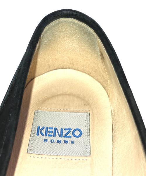 KENZO（ケンゾー）KENZO (ケンゾー) スクエアトゥローファー ブラック サイズ:41の古着・服飾アイテム