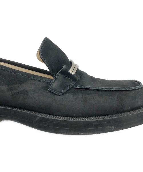 KENZO（ケンゾー）KENZO (ケンゾー) スクエアトゥローファー ブラック サイズ:41の古着・服飾アイテム