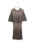 missoni（ミッソーニ）の古着「ニットワンピース」｜グレー×ピンク