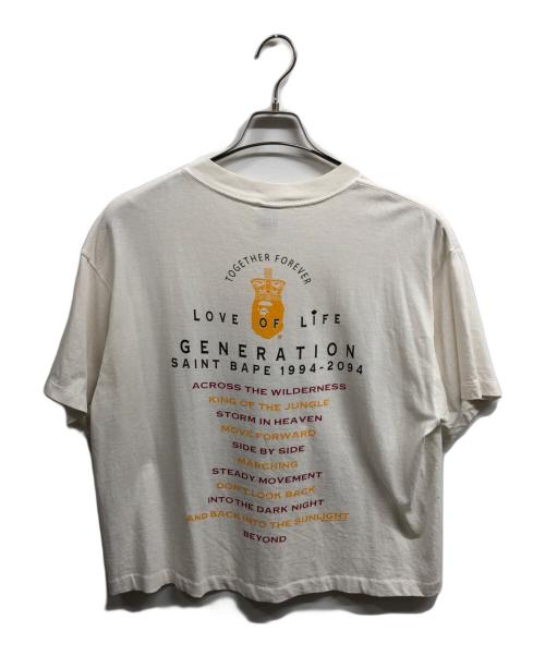 SAINT MICHAEL（セントマイケル）SAINT MICHAEL (セントマイケル) GENERATION BAPE SS TEE ホワイト サイズ:Mの古着・服飾アイテム