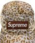 中古・古着 Supreme (シュプリーム) Leopard Velvet Camp Cap ブラウン：10000円