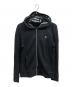 BURBERRY BLACK LABEL（バーバリーブラックレーベル）の古着「ジップパーカー」｜ブラック