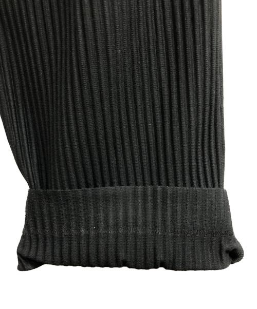 HOMME PLISSE ISSEY MIYAKE（オム プリッセ イッセイ ミヤケ）HOMME PLISSE ISSEY MIYAKE (オム プリッセ イッセイ ミヤケ) BASICS プリーツパンツ ブラック サイズ:1の古着・服飾アイテム