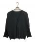 HOMME PLISSE ISSEY MIYAKE（オム プリッセ イッセイ ミヤケ）の古着「BASICS カーディガン」｜ブラック