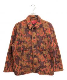 SUPREME（シュプリーム）の古着「Paisley Fleece Shirt」｜ブラウン×レッド