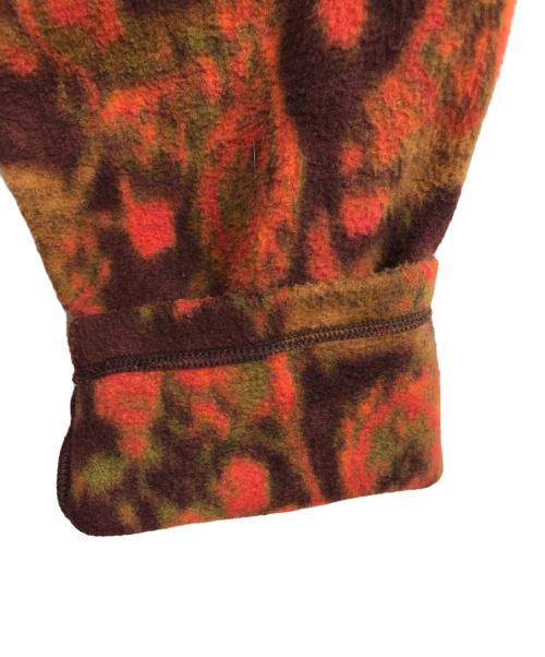 SUPREME（シュプリーム）Supreme (シュプリーム) Paisley Fleece Shirt ブラウン×レッド サイズ:Sの古着・服飾アイテム