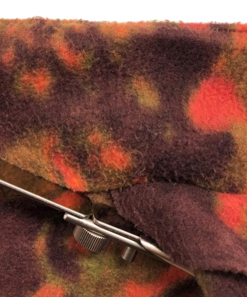 SUPREME（シュプリーム）Supreme (シュプリーム) Paisley Fleece Shirt ブラウン×レッド サイズ:Sの古着・服飾アイテム