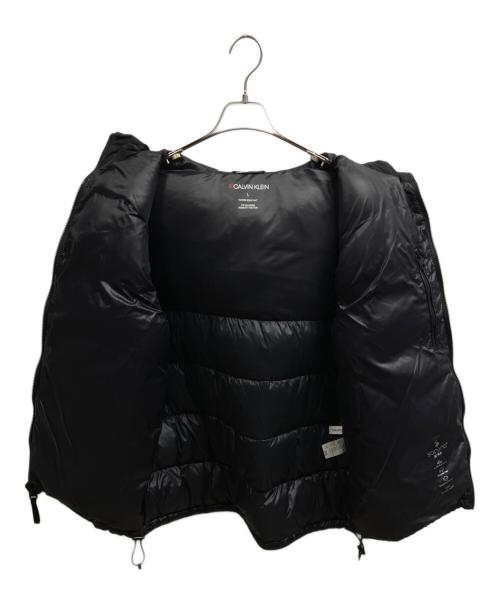 Calvin Klein（カルバンクライン）Calvin Klein (カルバンクライン) 中綿ジャケット ブラック サイズ:Lの古着・服飾アイテム