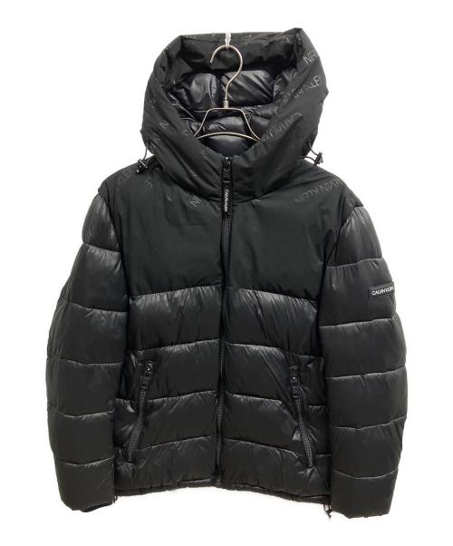 Calvin Klein（カルバンクライン）Calvin Klein (カルバンクライン) 中綿ジャケット ブラック サイズ:Lの古着・服飾アイテム