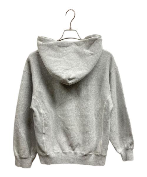 Champion REVERSE WEAVE（チャンピオン リバース ウィーブ）Champion REVERSE WEAVE (チャンピオン リバース ウィーブ) ハーフジップパーカー/Championパーカー/Champion REVERSE WEAVE グレー サイズ:Lの古着・服飾アイテム