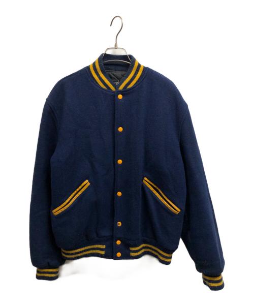 butwin（バトウィン）butwin (バトウィン) スタジャン/butwinジャケット ネイビー サイズ:Mの古着・服飾アイテム