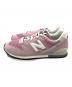 NEW BALANCE (ニューバランス) ローカットスニーカー ピンク サイズ:US6：8000円