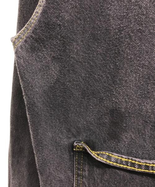 stussy（ステューシー）stussy (ステューシー) Denim Zip Work Jacket パープル サイズ:Lの古着・服飾アイテム