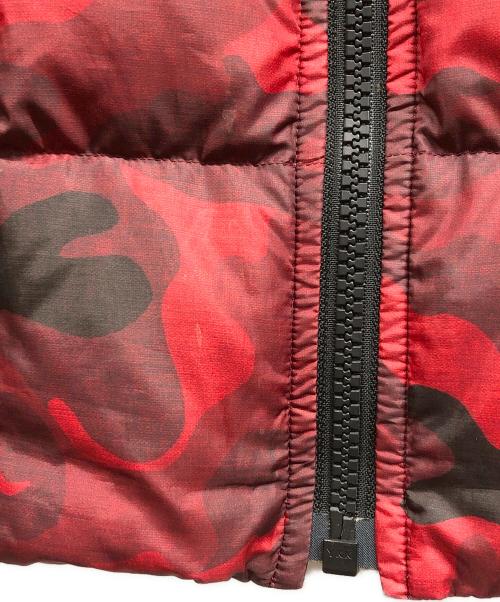 BLACK LABEL CRESTBRIDGE（ブラックレーベル クレストブリッジ）BLACK LABEL CRESTBRIDGE (ブラックレーベル クレストブリッジ) リバーシブルダウンジャケット レッド サイズ:Mの古着・服飾アイテム