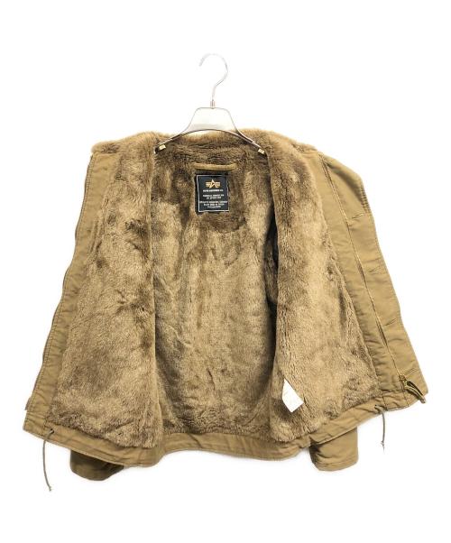 ALPHA（アルファ）ALPHA (アルファ) N-1デッキジャケット ベージュ サイズ:Sの古着・服飾アイテム