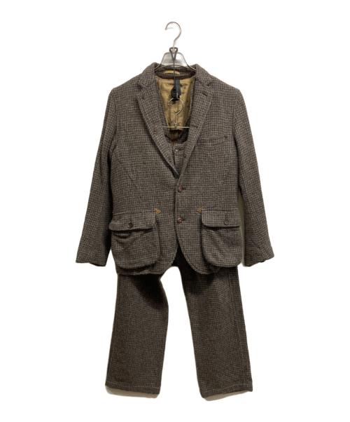 FADELESS（フェイドレス）FADELESS (フェイドレス) 3ピースセットアップ ブラウン サイズ:40の古着・服飾アイテム