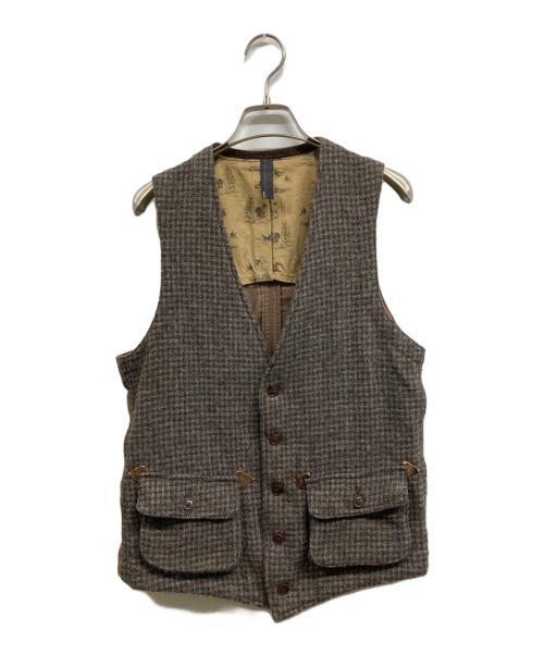 FADELESS（フェイドレス）FADELESS (フェイドレス) 3ピースセットアップ ブラウン サイズ:40の古着・服飾アイテム
