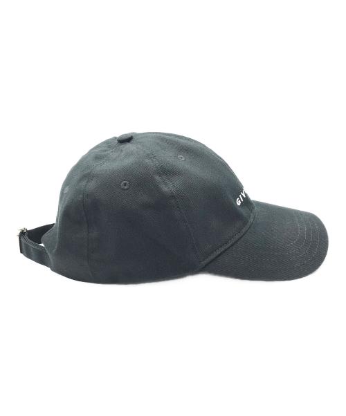 GIVENCHY（ジバンシィ）GIVENCHY (ジバンシィ) ロゴキャップ ブラックの古着・服飾アイテム