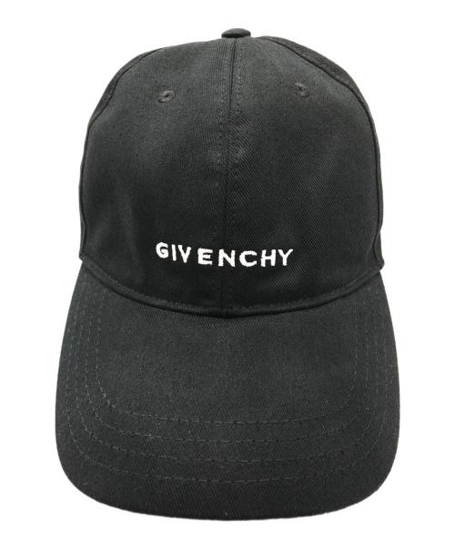 GIVENCHY（ジバンシィ）GIVENCHY (ジバンシィ) ロゴキャップ ブラックの古着・服飾アイテム
