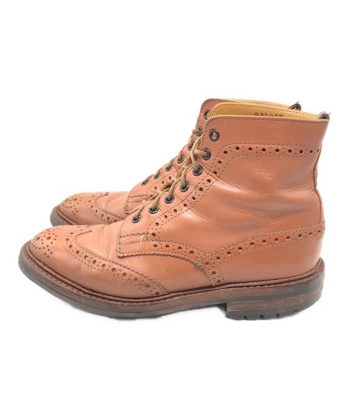 Tricker's（トリッカーズ）Tricker's (トリッカーズ) レースアップブーツ ブラウン サイズ:7 1/2の古着・服飾アイテム