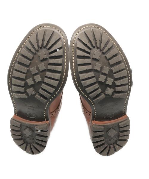 Tricker's（トリッカーズ）Tricker's (トリッカーズ) レースアップブーツ ブラウン サイズ:7 1/2の古着・服飾アイテム