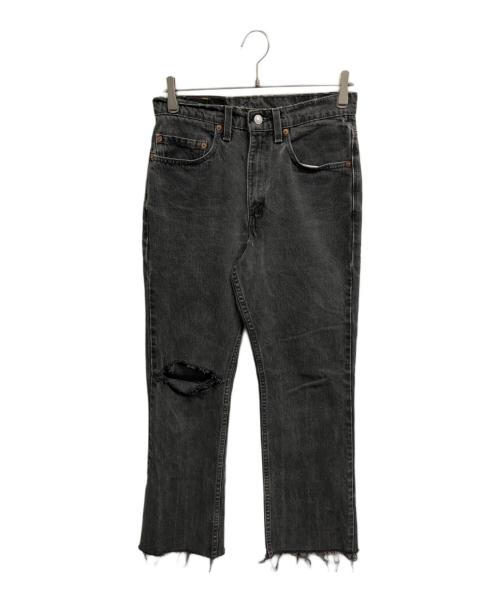 LEVI'S（リーバイス）LEVI'S (リーバイス) 90's 517 先染めブラックデニム ブラック サイズ:W31の古着・服飾アイテム