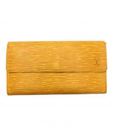 LOUIS VUITTON（ルイ ヴィトン）の古着「長財布」｜イエロー