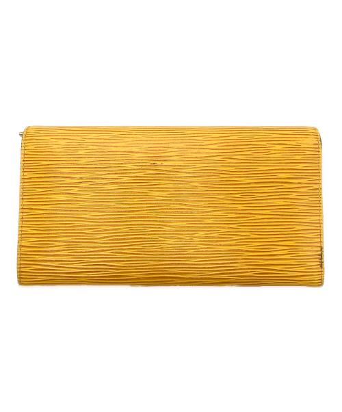 LOUIS VUITTON（ルイ ヴィトン）LOUIS VUITTON (ルイ ヴィトン) 長財布 イエローの古着・服飾アイテム