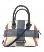 BLUE LABEL CRESTBRIDGEブルーレーベルクレストブリッジ）の古着「2WAYバッグ」｜ベージュ