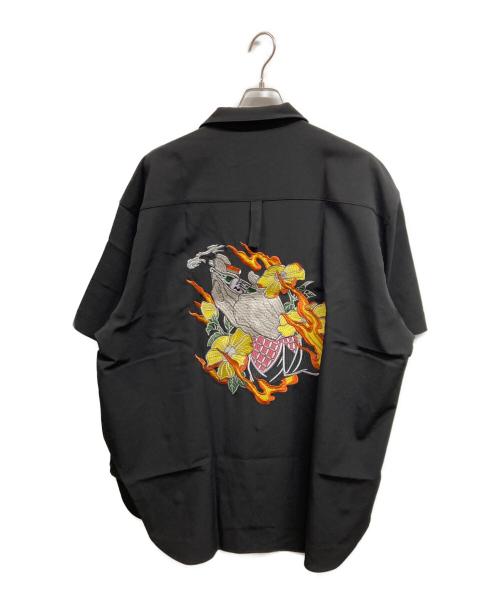 hangoverz clothez（ハングオーバーズ）hangoverz clothez (ハングオーバーズ) TWO FACE SHIRT ブラック サイズ:2XL 未使用品の古着・服飾アイテム