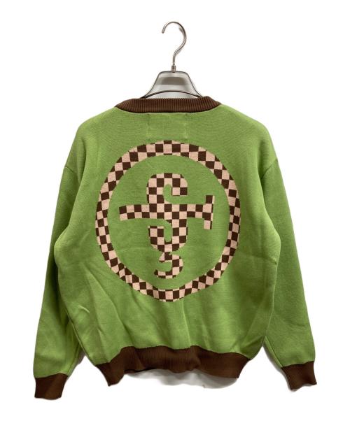hangoverz clothez（ハングオーバーズ）hangoverz clothez (ハングオーバーズ) クルーネックニット グリーン サイズ:XL 未使用品の古着・服飾アイテム
