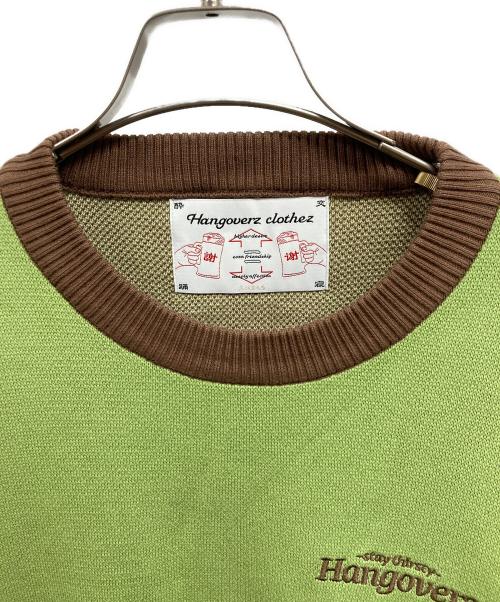 hangoverz clothez（ハングオーバーズ）hangoverz clothez (ハングオーバーズ) クルーネックニット グリーン サイズ:XL 未使用品の古着・服飾アイテム