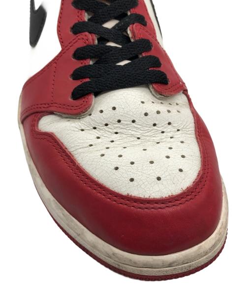 NIKE（ナイキ）NIKE (ナイキ) ハイカットスニーカー レッド×ホワイト サイズ:US11の古着・服飾アイテム