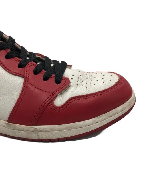 NIKE（ナイキ）NIKE (ナイキ) ハイカットスニーカー レッド×ホワイト サイズ:US11の古着・服飾アイテム