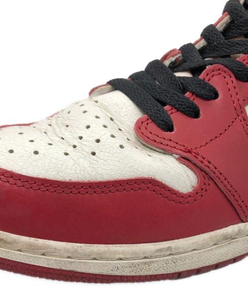 NIKE（ナイキ）NIKE (ナイキ) ハイカットスニーカー レッド×ホワイト サイズ:US11の古着・服飾アイテム