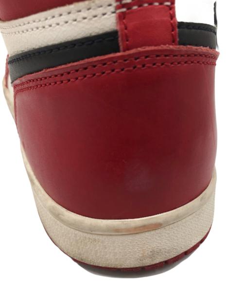 NIKE（ナイキ）NIKE (ナイキ) ハイカットスニーカー レッド×ホワイト サイズ:US11の古着・服飾アイテム