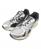 asicsアシックス）の古着「ローカットスニーカー」｜ブラック×シルバー