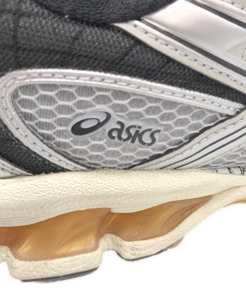 asics（アシックス）asics (アシックス) ローカットスニーカー ブラック×シルバー サイズ:US10の古着・服飾アイテム