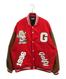 GALFY（ガルフィー）の古着「スタジャン」｜レッド×ブラウン