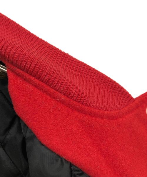 GALFY（ガルフィー）GALFY (ガルフィー) スタジャン レッド×ブラウン サイズ:XLの古着・服飾アイテム