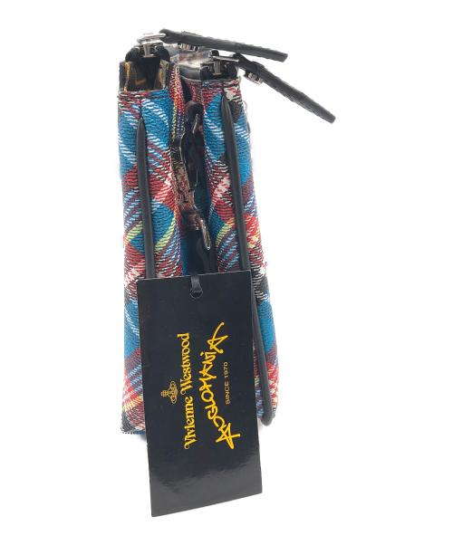 Vivienne Westwood（ヴィヴィアンウエストウッド）Vivienne Westwood (ヴィヴィアンウエストウッド) ショルダーバッグ ブルー 未使用品の古着・服飾アイテム