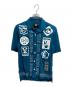 G-STAR RAW（ジースターロゥ）の古着「Hawaii Commando T-Shirt」｜ブルー