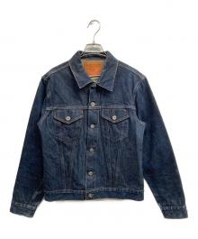 BURGUS PLUS（バーガスプラス）の古着「71955デニムジャケット」｜インディゴ