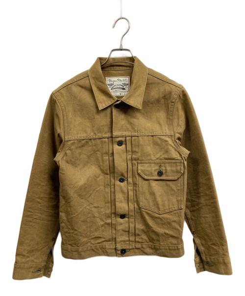 BURGUS PLUS（バーガスプラス）BURGUS PLUS (バーガスプラス) 71928デニムジャケット ベージュ サイズ:36の古着・服飾アイテム